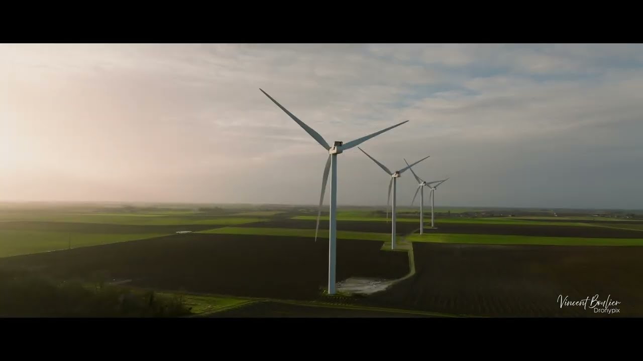 Le parc des éoliennes de Bazoches-Les-Gallerandes