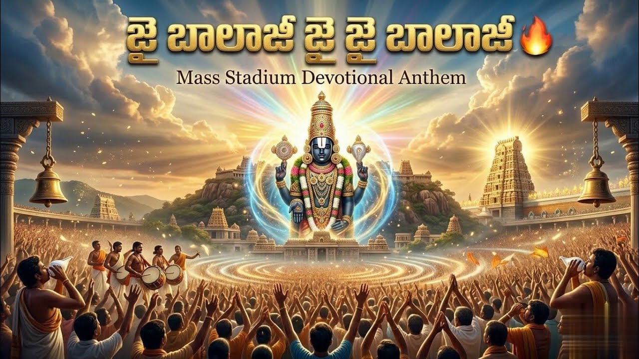 జై బాలాజీ జై జై బాలాజీ | #JaiBalaji#Govinda#BharataNadam#TeluguDevotional