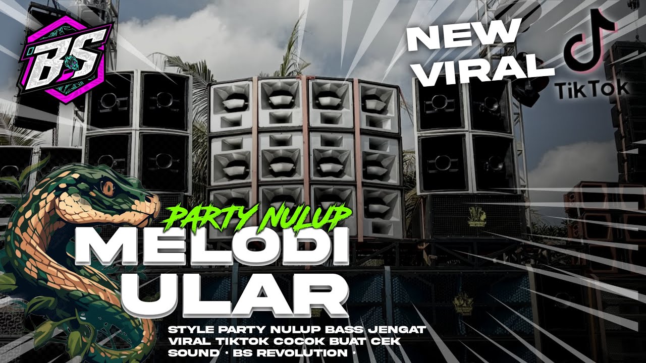 DJ MELODI ULAR VIRAL!! STYLE PARTY NULUP GAYENG AWAS NDADI🔥🗿 • BS REVOLUTION •