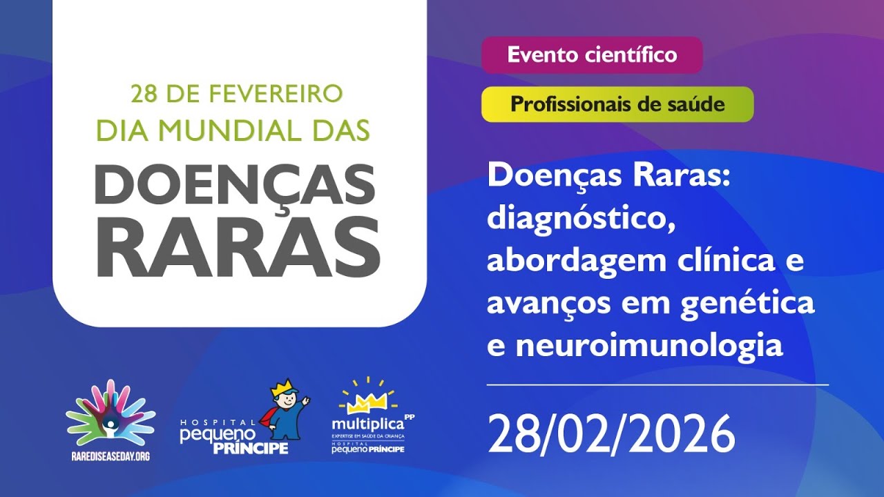 Aula aberta - Doenças Raras: diagnóstico, abordagem clínica e avanços em genética e neuroimunologia