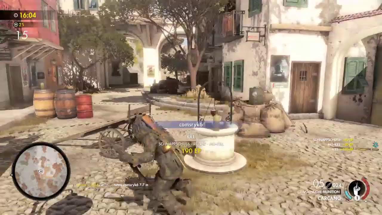Sniper Elite 4 / JUBA / Carcano Moments