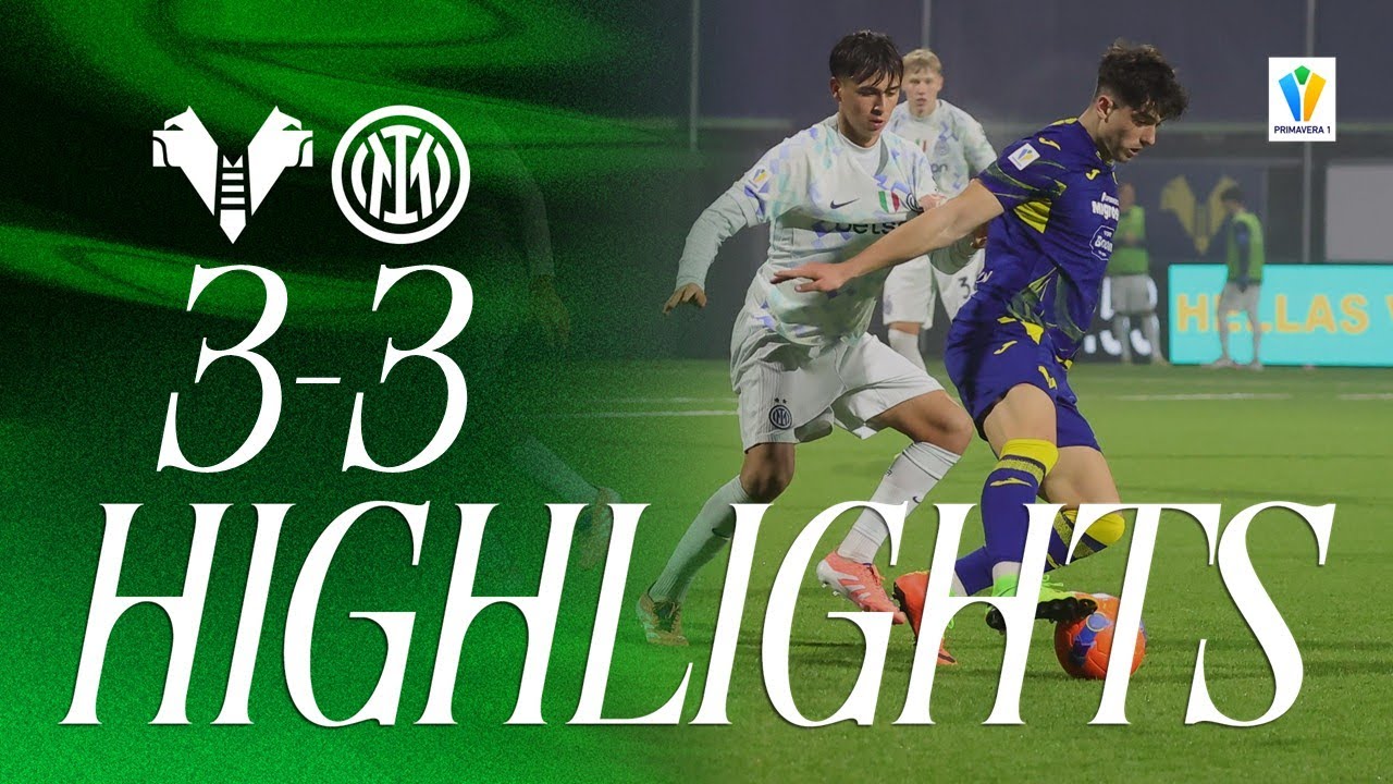 Highlights Primavera 1 2025/26 | Hellas Verona-Inter 3-3