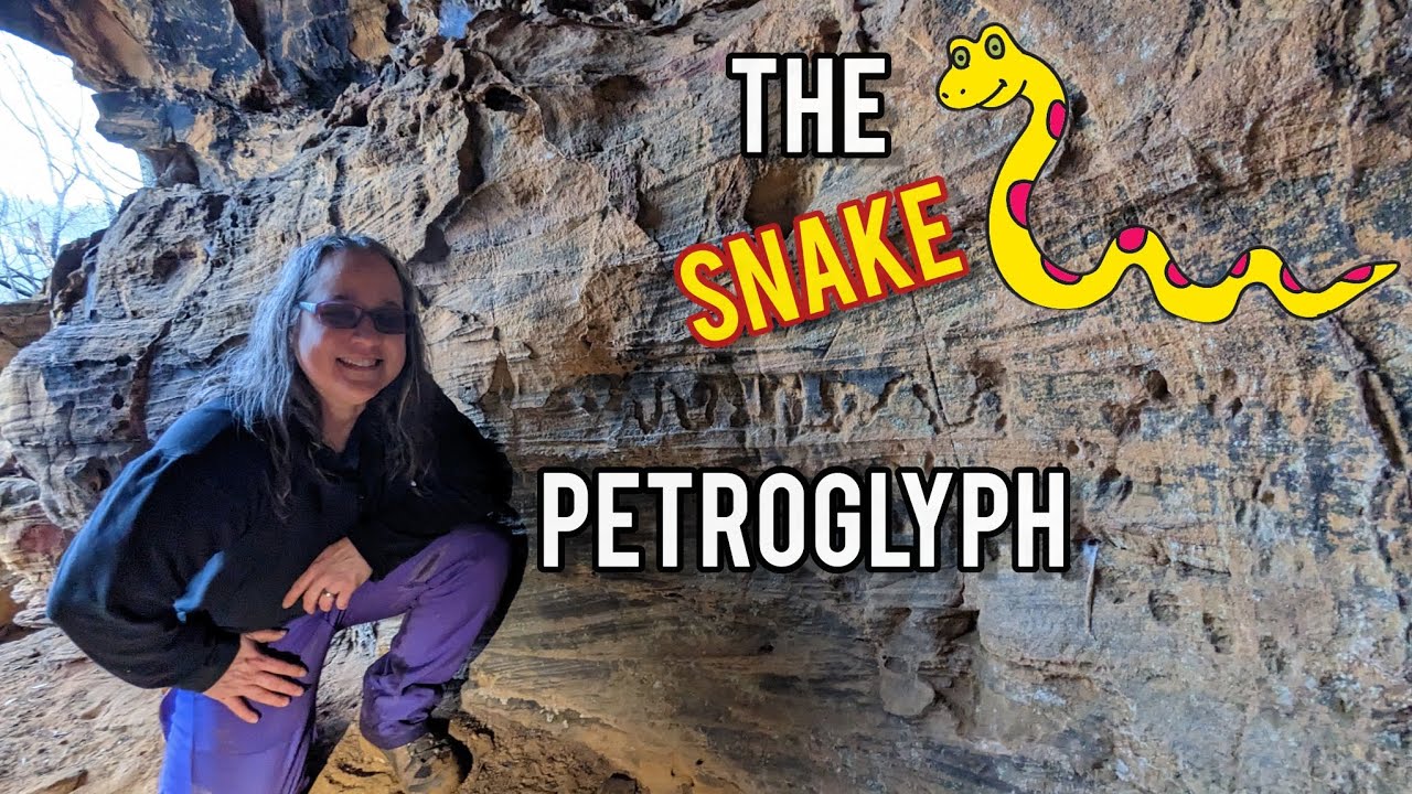 Native American Snake Petroglyph discovered in Tennessee ANCIENT ROCK ART