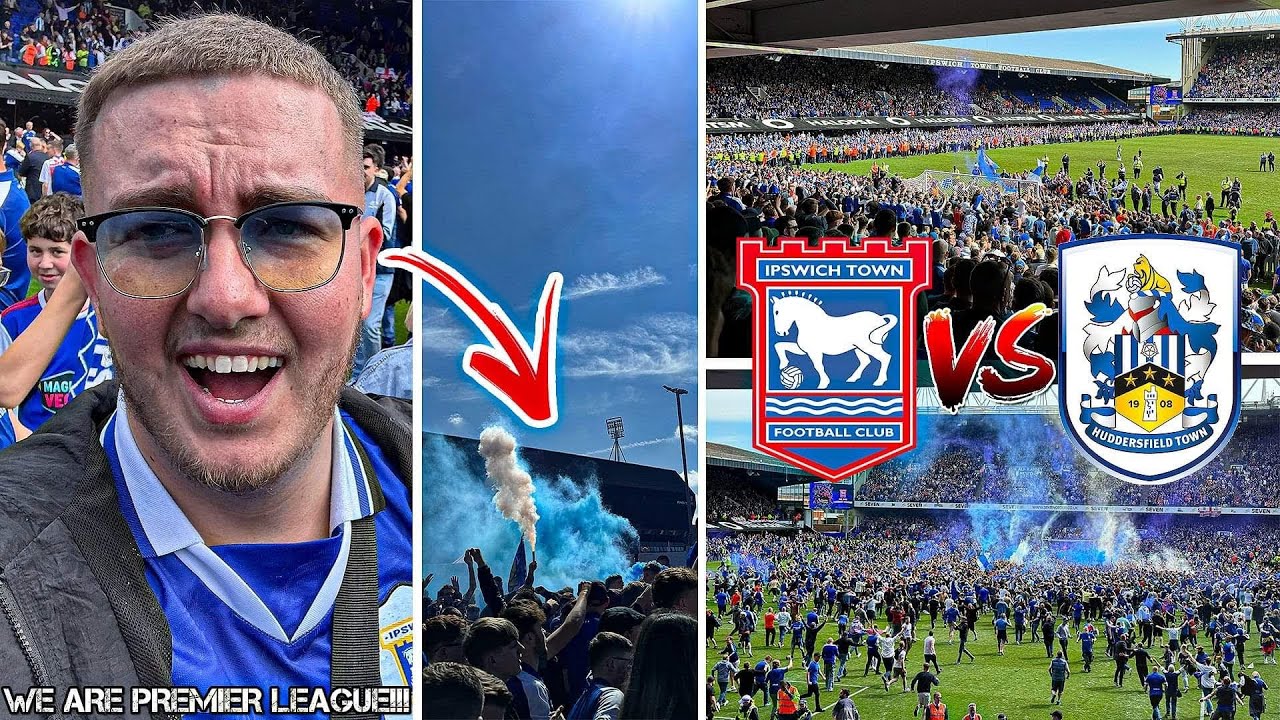 IPSWICH TOWN VS HUDDERSFIELD TOWN | 2-0 | WE ARE PREMIER LEAGUE!!!!!!