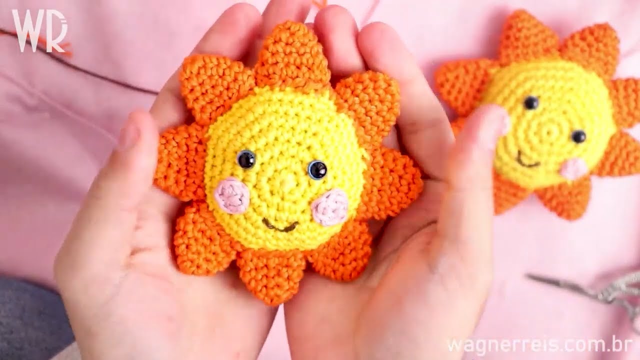 Amigurumi SOL (Aula completa) - Wagner Reis