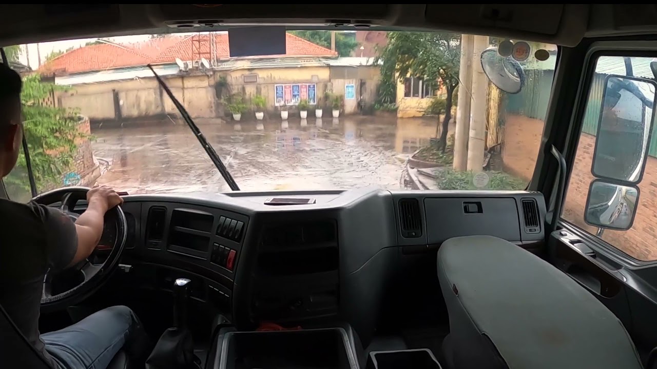 CV Driving Chenglong Concrete Mixer Truck Part 1
