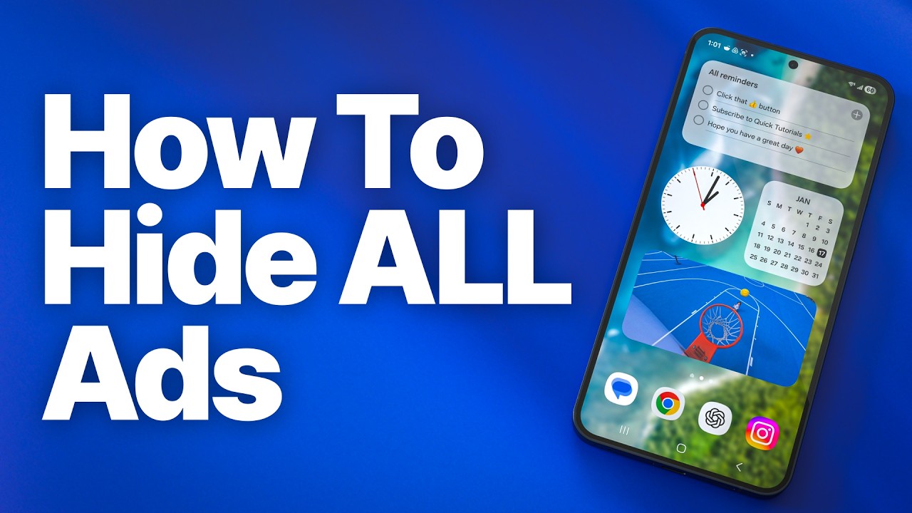 Android: How to Block All Ads System-Wide (No Third-Party Apps Needed)