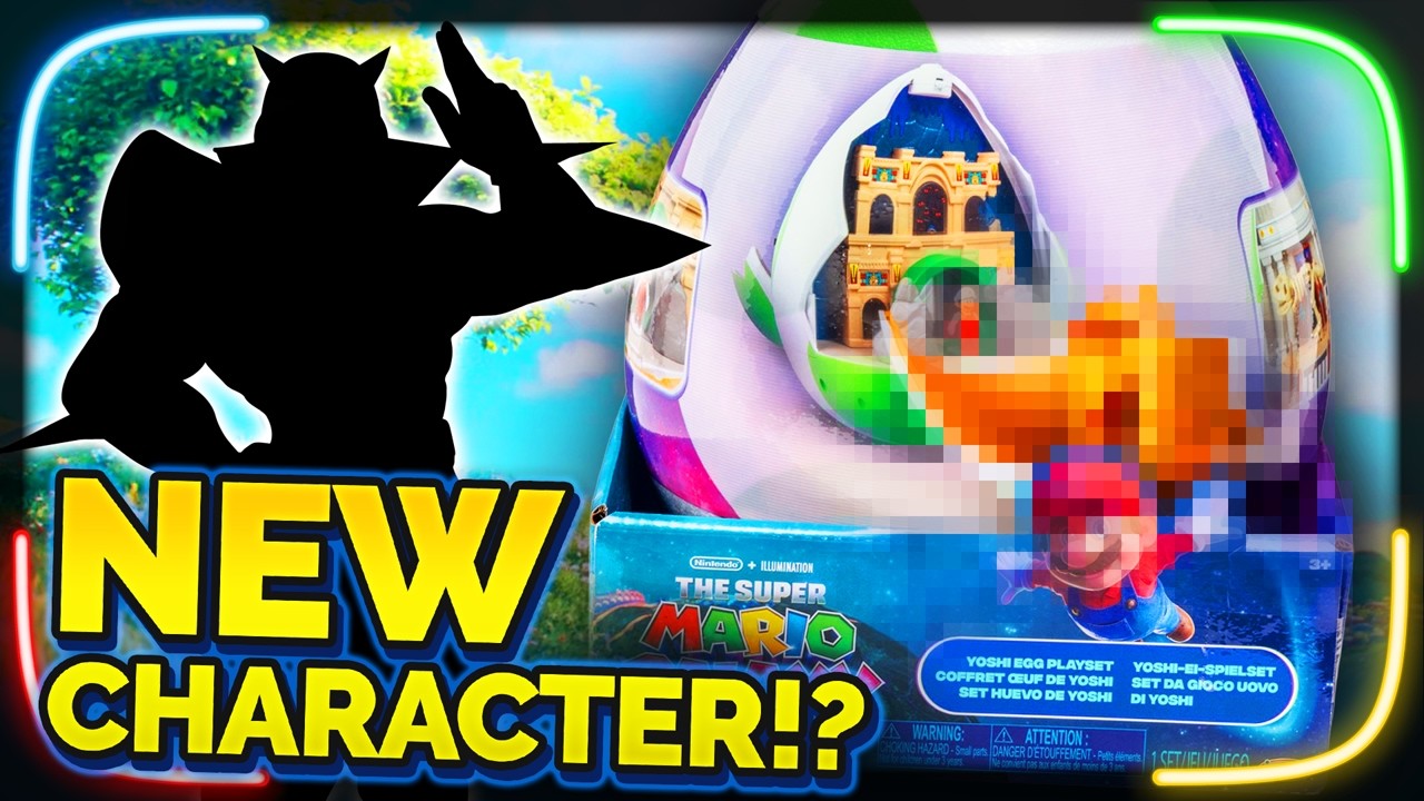 A NEW Mario Galaxy Movie Toy Reveals ANOTHER Character?!