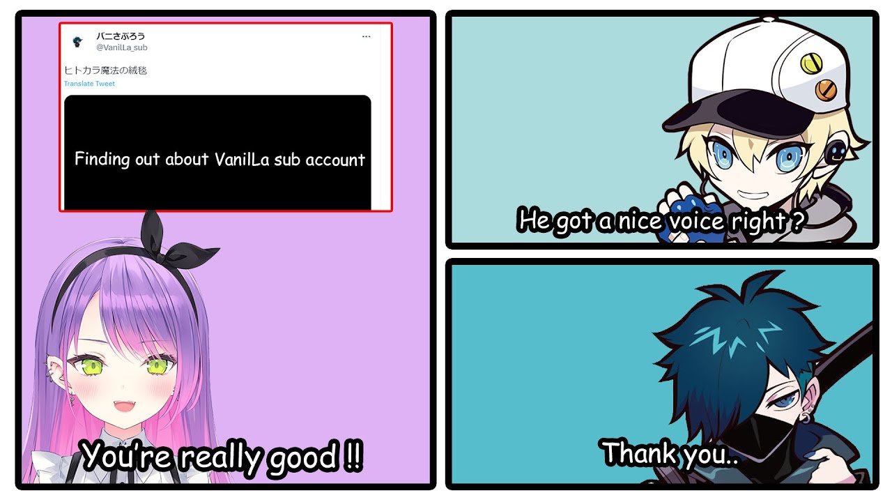 [Apex Legends] Towa found out that VanilLa is a good singer (Tokoyami Towa/Kawase/VanilLa)