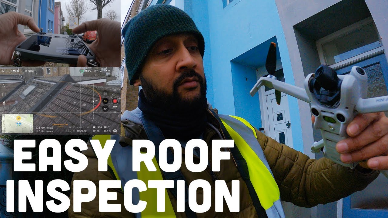How to Inspect a Roof with DJI Mini 4 Pro Drone