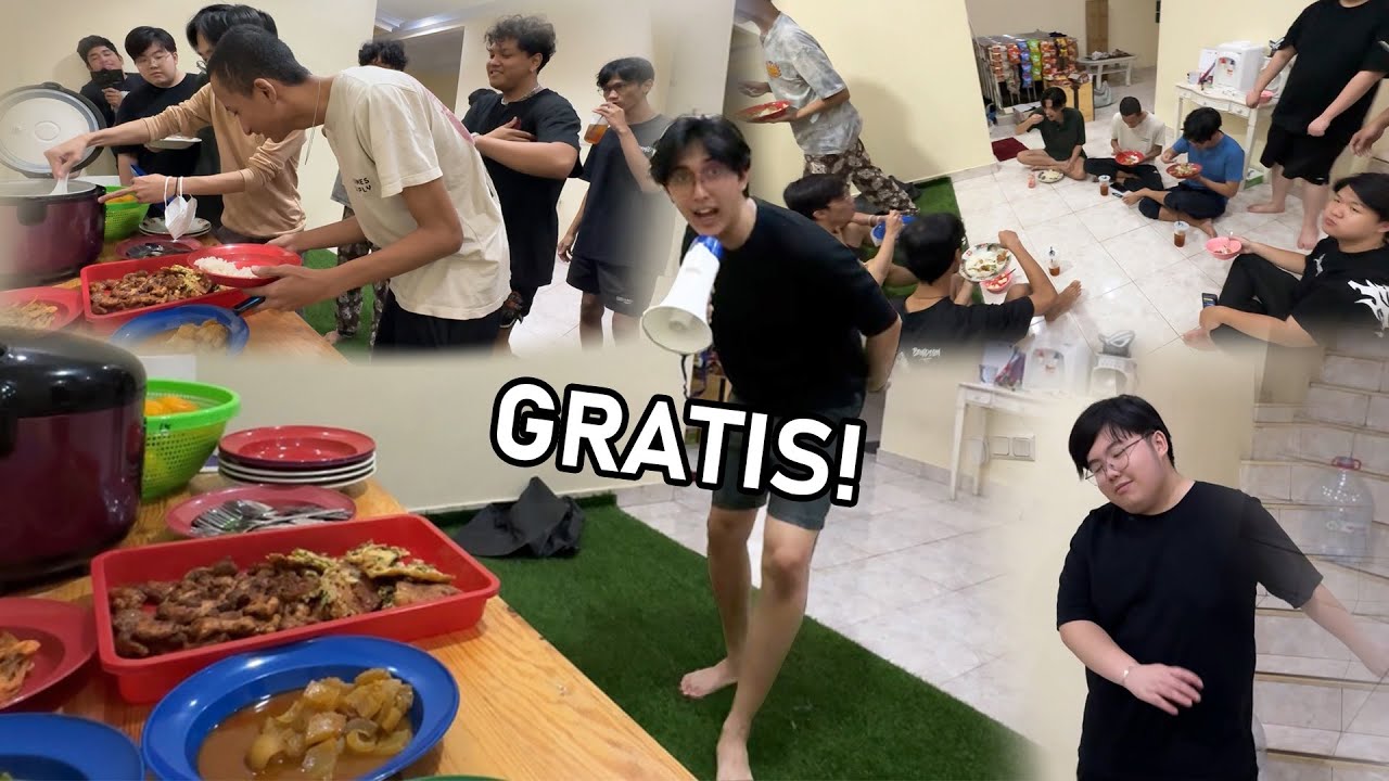 Gue Bikin Anak GH BUKA PUASA Sepuasnya GRATIS!