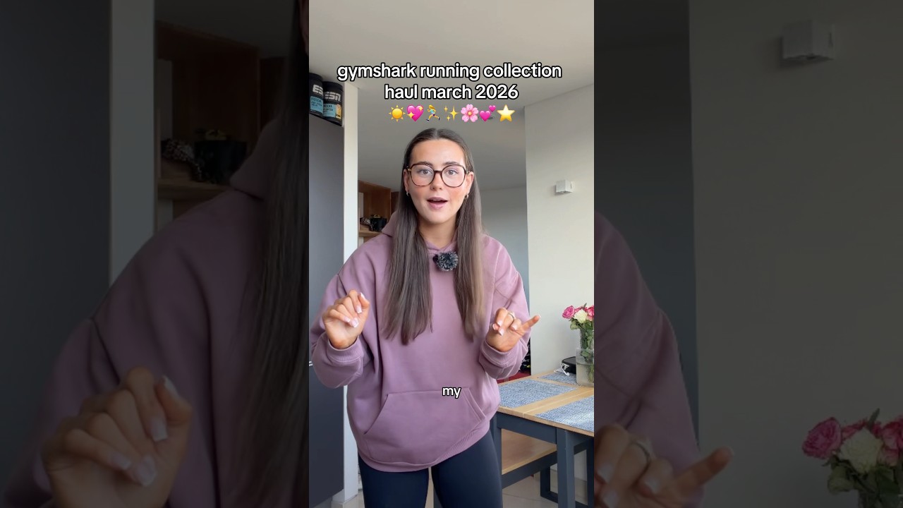 Покупки из новой коллекции Gymshark для бега, часть 2 💖 Код скидки: ANON10 🦈 #gymshark #haul