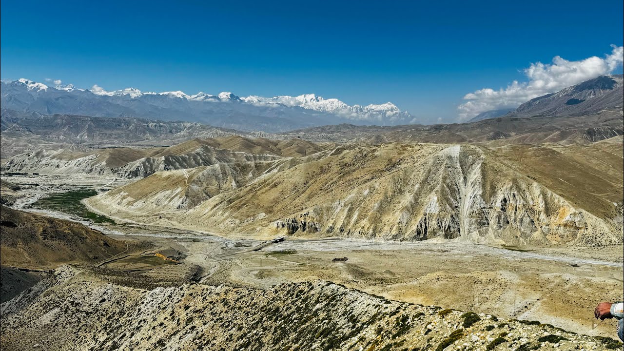 Beautiful view of Upper Mustang| Lomanthang #Raw video