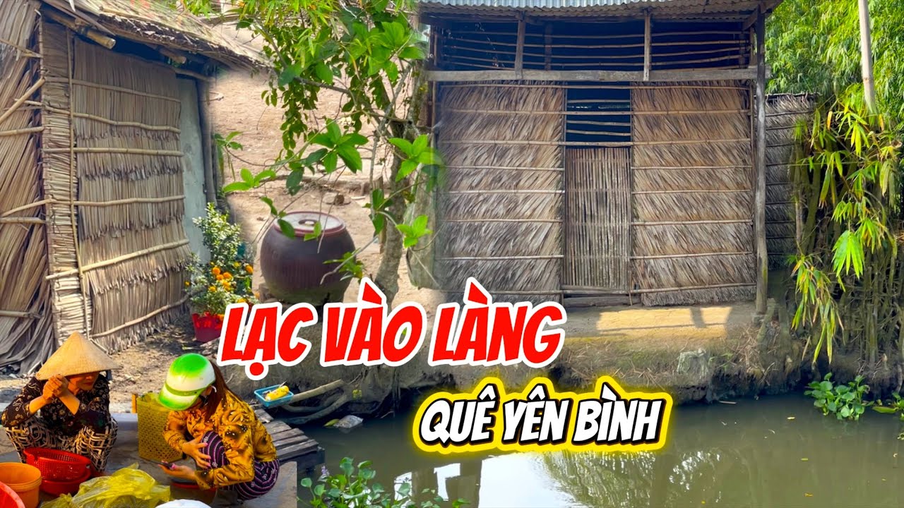 QUÁ BẤT NGỜ đi lạc vào vùng quê yên bình đẹp như tranh ở miền Tây 