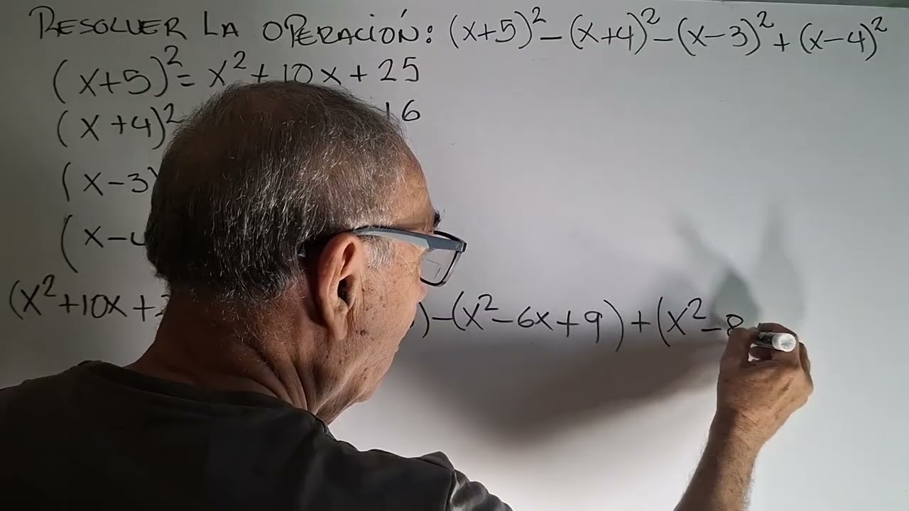 Álgebra [productos notables]