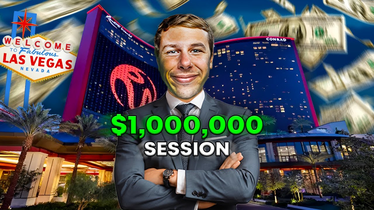 HIGH STAKES SICKENING $1,000,000 BLACKJACK SESSION AT RESORTS WORLD IN LAS VEGAS!