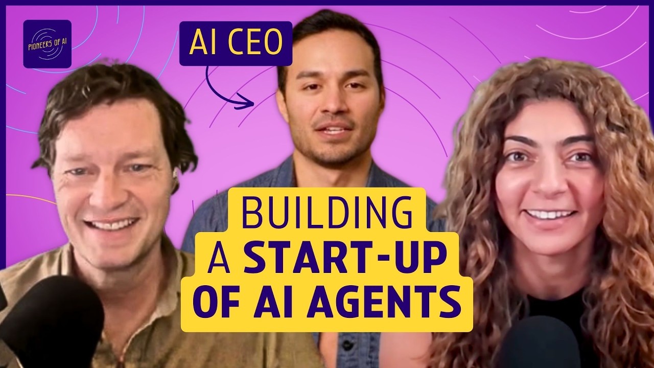 Can an AI agent be your CEO? (Journalist Evan Ratliff) | Pioneers of AI