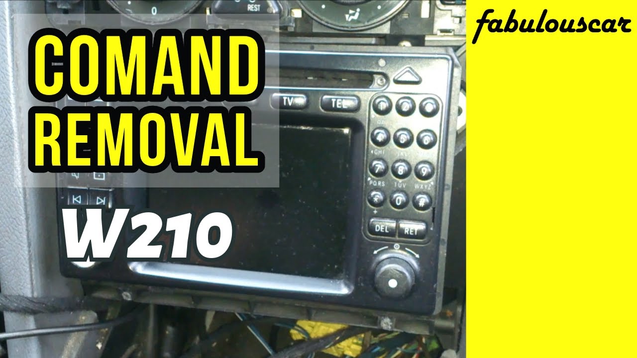 Comand removal | Mercedes-Benz W210