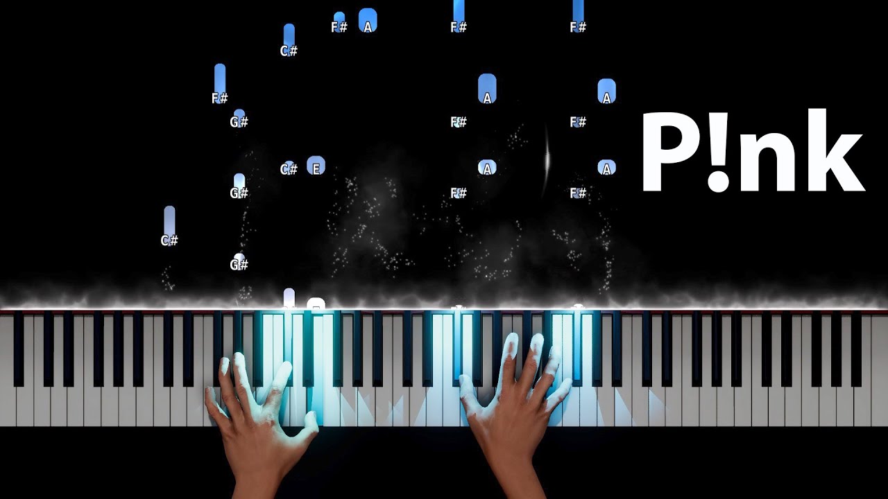 P!nk - So What Piano Tutorial