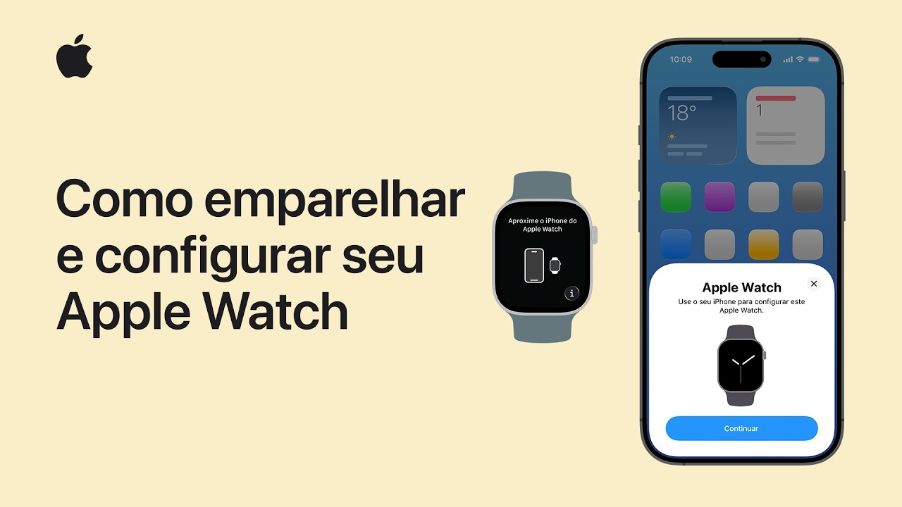 Como emparelhar e configurar seu Apple Watch | Suporte da Apple