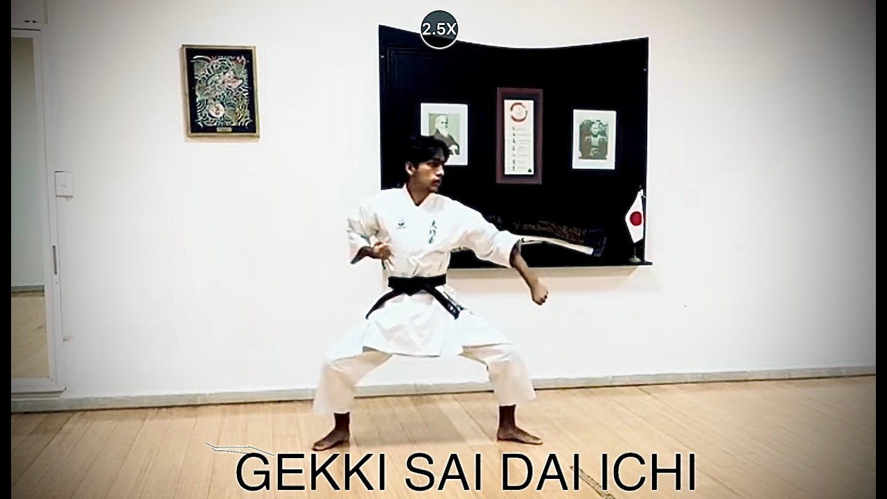 Kata Gekki Sai dai ichi Goju Ryu taishukai