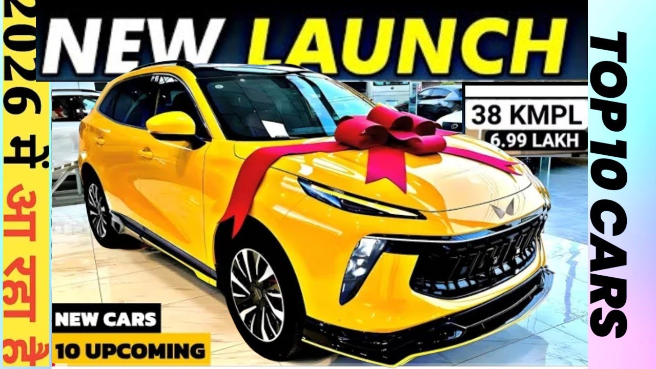 10 UPCOMING CARS LAUNCH IN INDIA 2026 😱 | Price, Launch Date & Features REVEALED