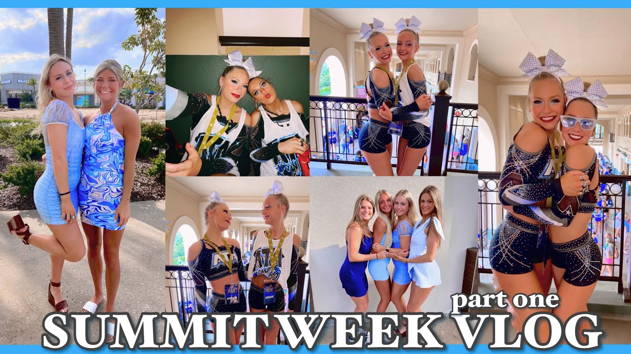 THE CHEERLEADING SUMMIT VLOG 2022 (part one- summit week)