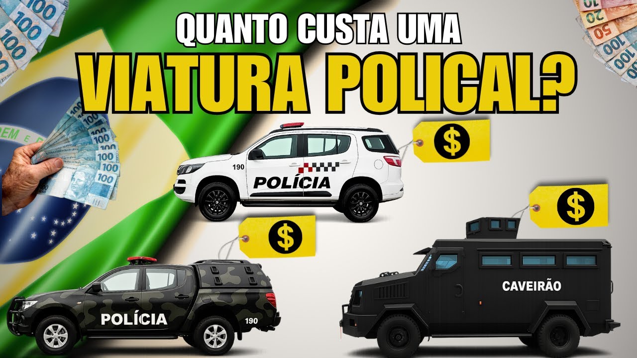 Quanto custa uma viatura policial? Os n&uacute;meros que nunca te mostraram