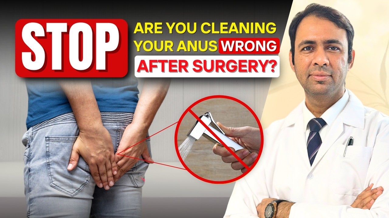 How to Clean ? ANUS / BUTT Area ? WIPING After surgery Without Pain | Best & Safest