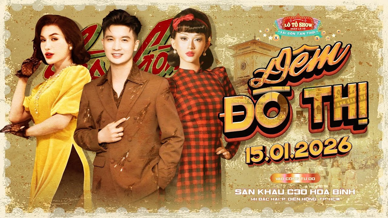 [ LIVE ] ĐÊM ĐÔ THỊ | ĐOÀN LÔ TÔ SÀI GÒN TÂN THỜI