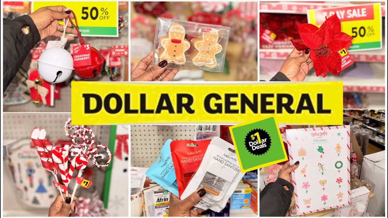 DOLLAR GENERAL SHOP WITH ME 🎄 NEW CHRISTMAS 2025 FINDS I HAVEN&rsquo;T SEEN YET!