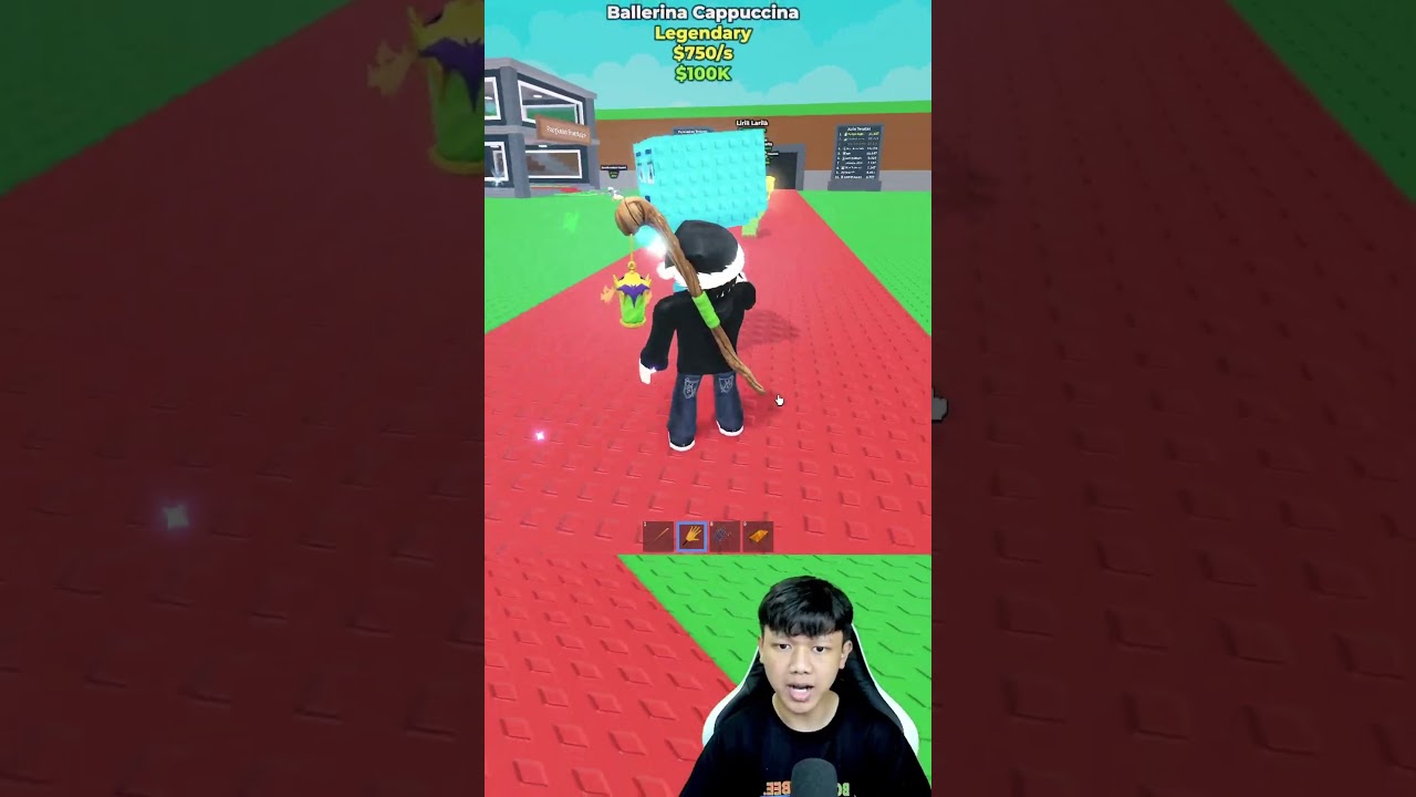 Aku Mencuri Anomali Brainrot Tetangga | Roblox Steal Brainrot #shorts