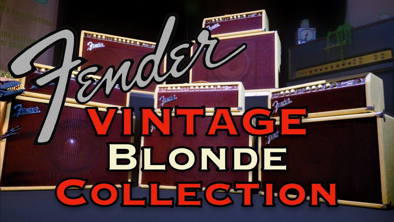 Fender Vintage Blonde Amp Collection
