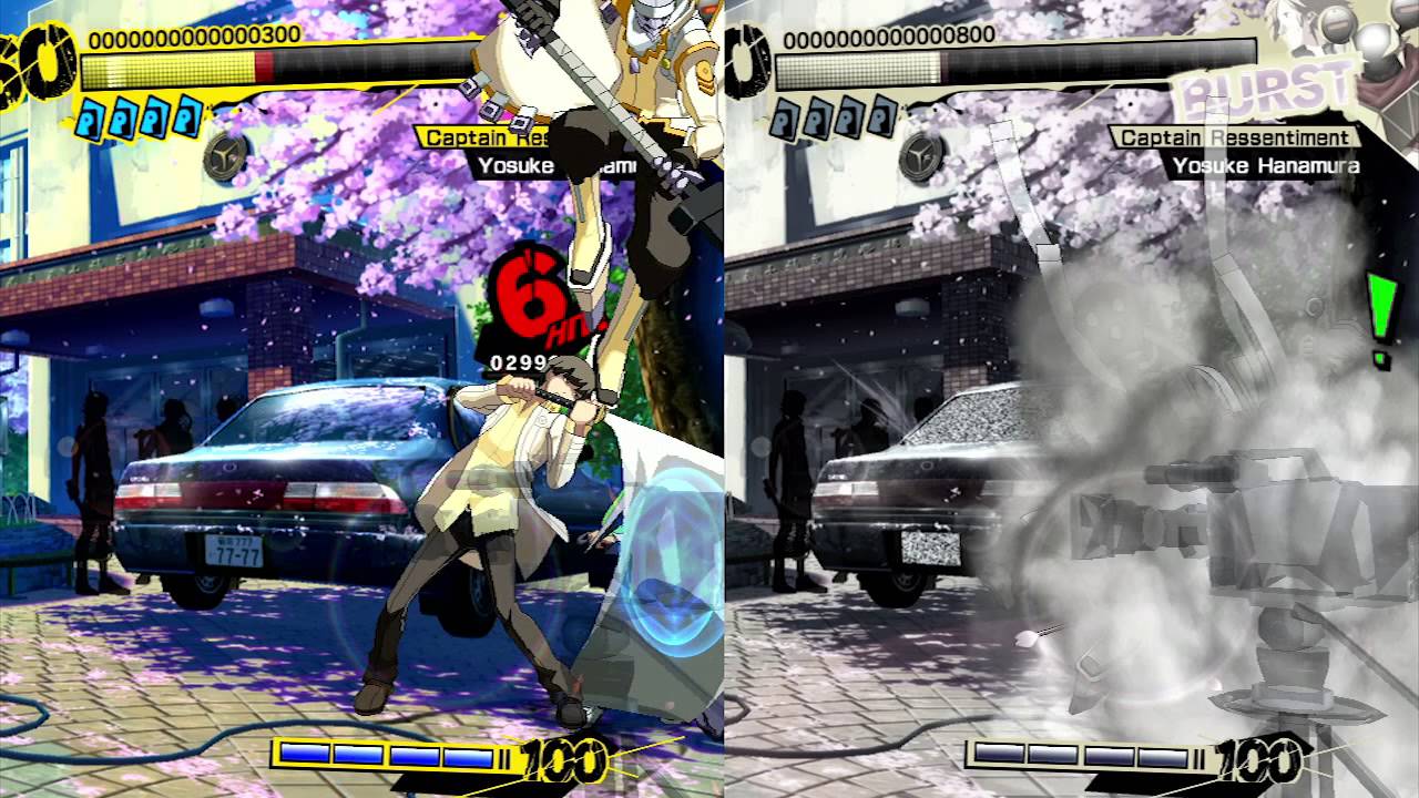 P4A Narukami Combo Video -「This is Letting Go」