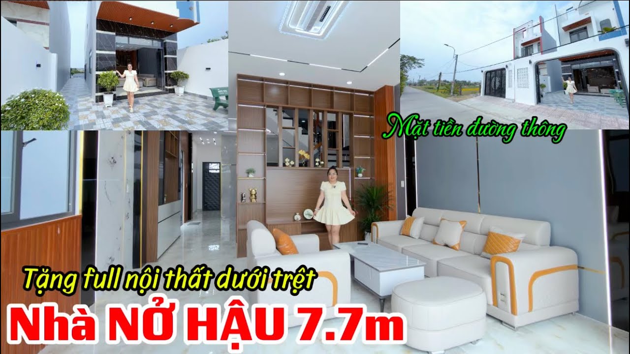 ✅Mua nhà NỞ HẬU làm ăn tấn tới, mặt tiền đường thông SHR đã hoàn công giá tốt. 1,5tỷ nhận nhà có góp