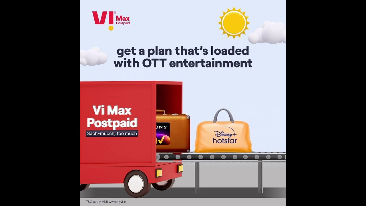 Vi Max Postpaid Plan With additional Benefits