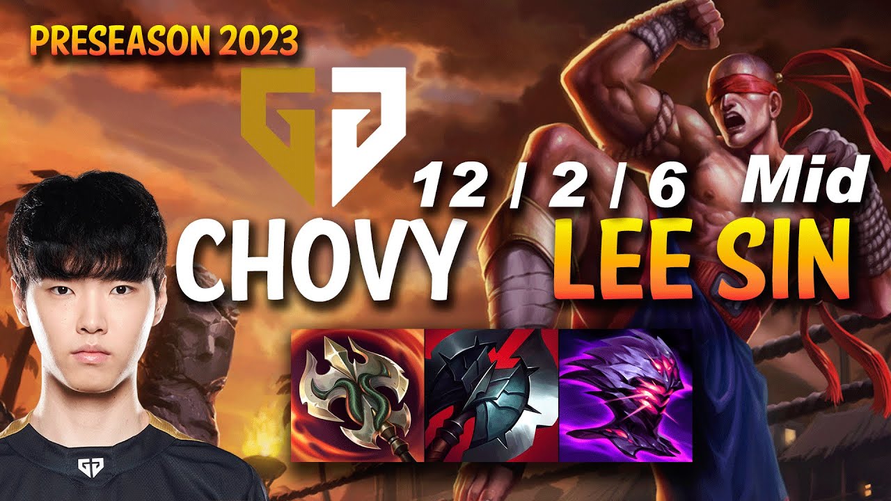Gen Chovy LEE SIN Mid vs YONE - KR Ranked