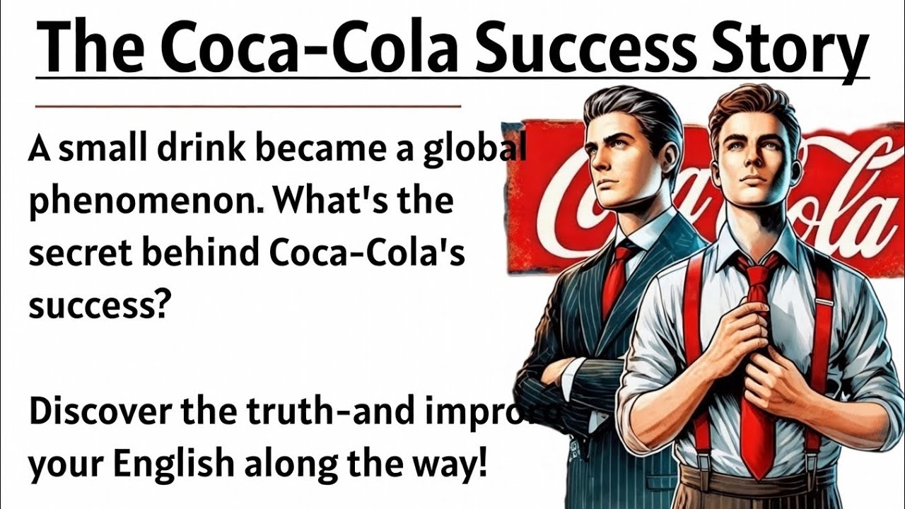 The Coca-Cola Success Story || Learn English Through Story Level 2 🔥 || English Listening Practice..