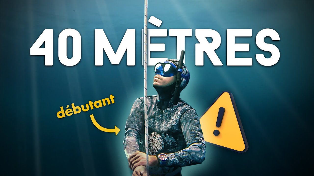 Comment Plonger en Apnée et Descendre à 40 mètres de Profondeur ?