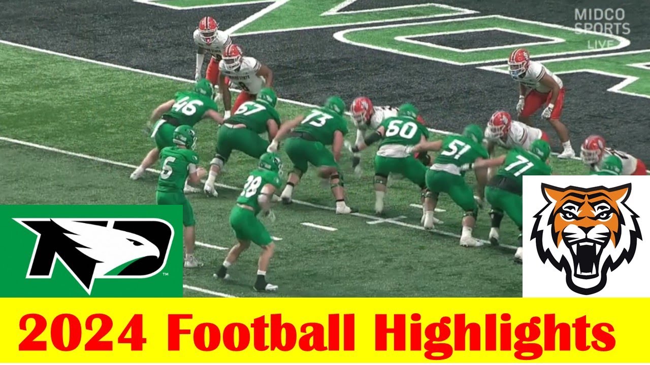 Idaho State vs North Dakota Football Game Highlights 9 14 2024