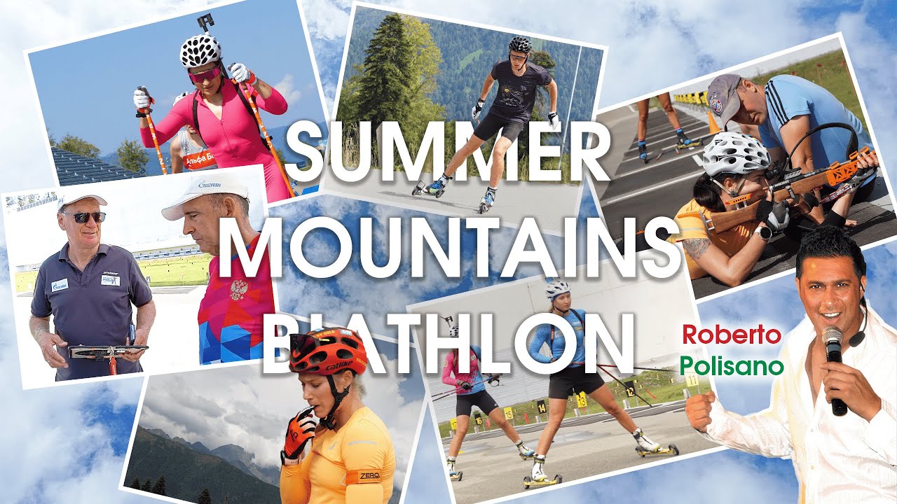 SUMMER MOUNTAINS BIATHLON. The best biathletes of Russia in a music video