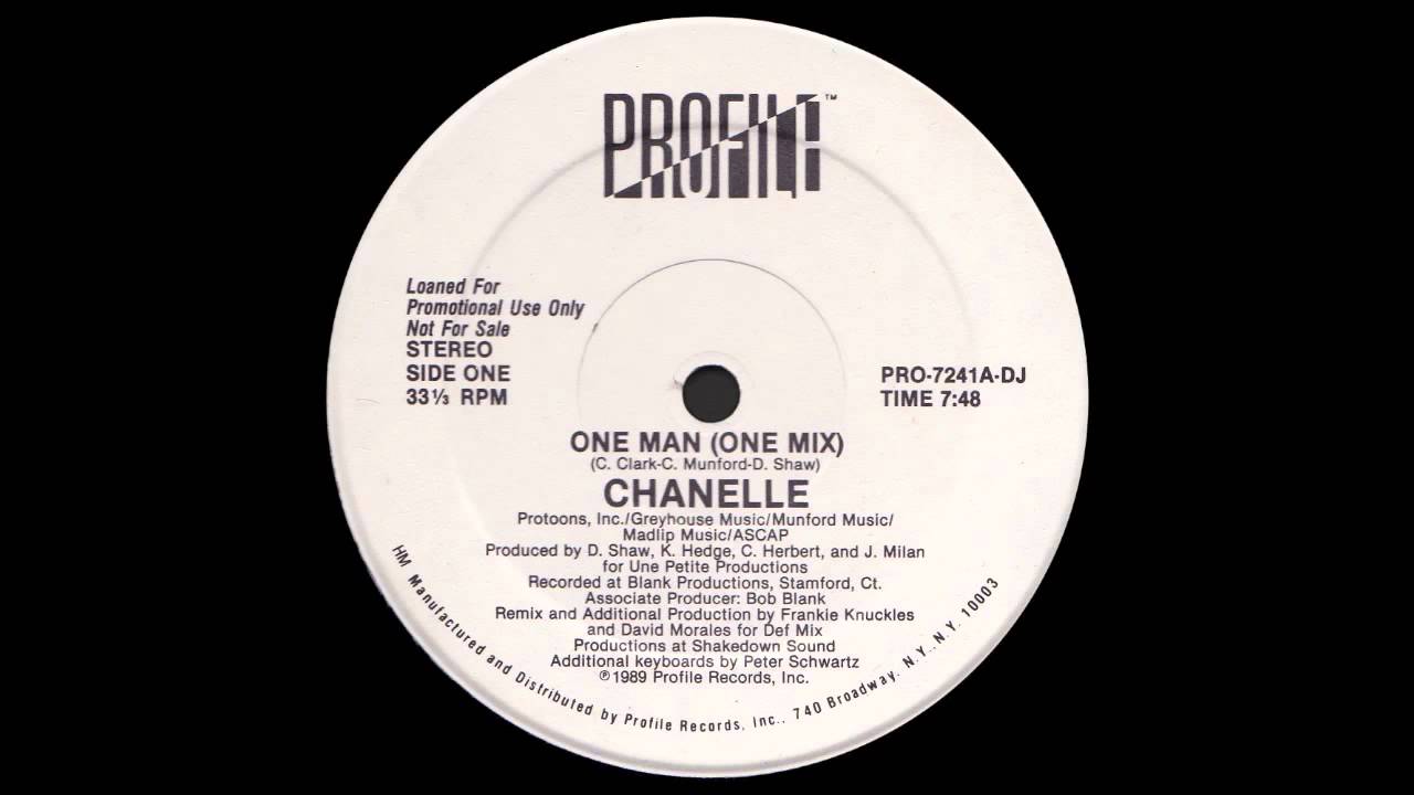Chanelle - One Man (One Mix)