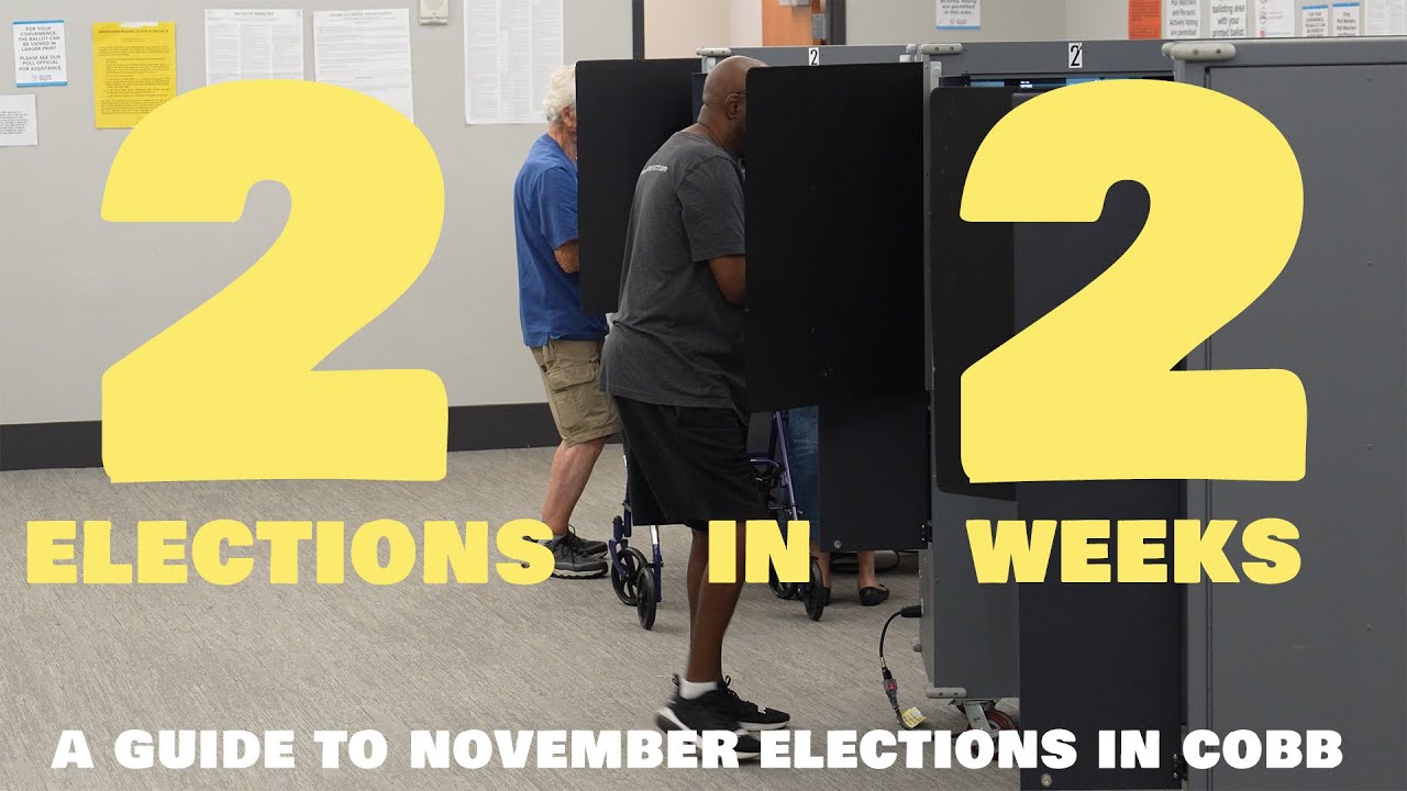 November Elections in Cobb - Two Elections / How To Vote