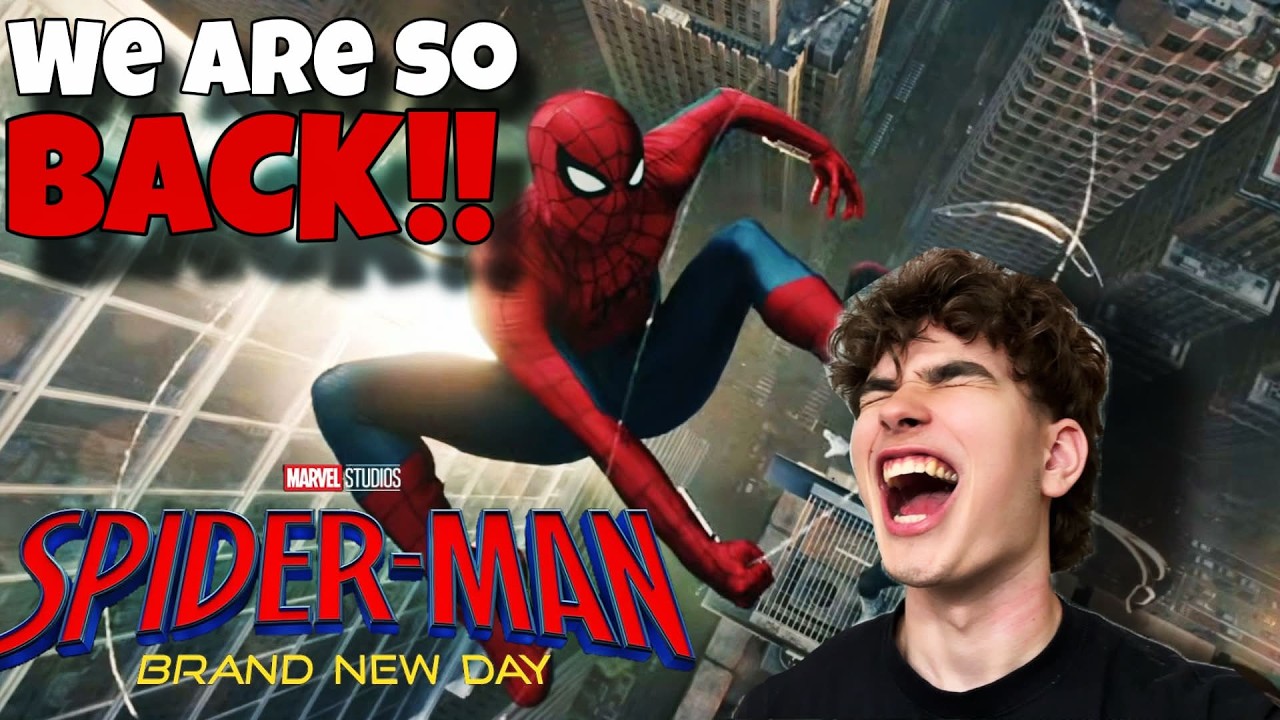 THE GOAT IS BACK!! Spider-Man Brand New Day Trailer REACTION