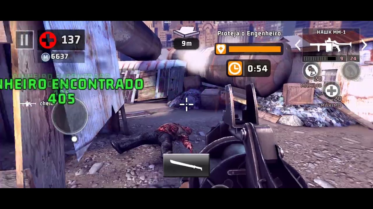 Dead Trigger 2 - Missão Diária - HAWK MM-1