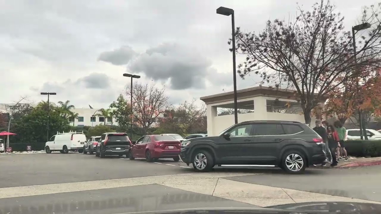 Poway, Ca car by In-N-Out