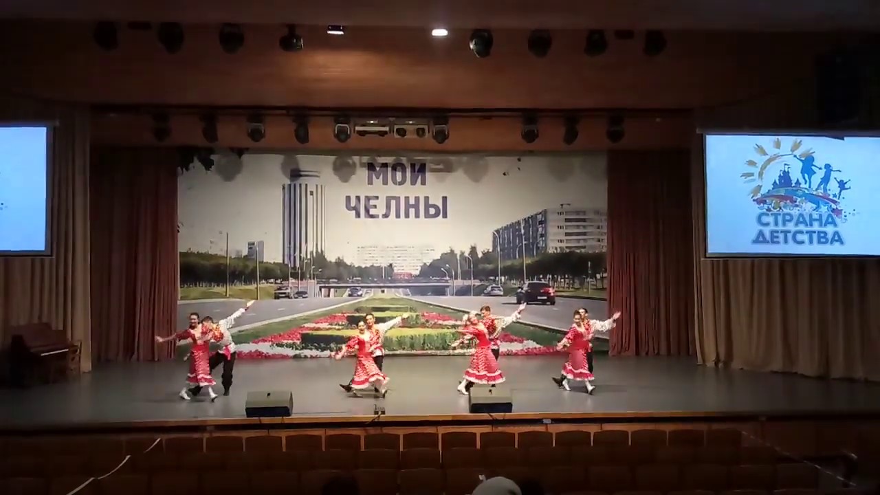 Русский народный танец-кадриль 
