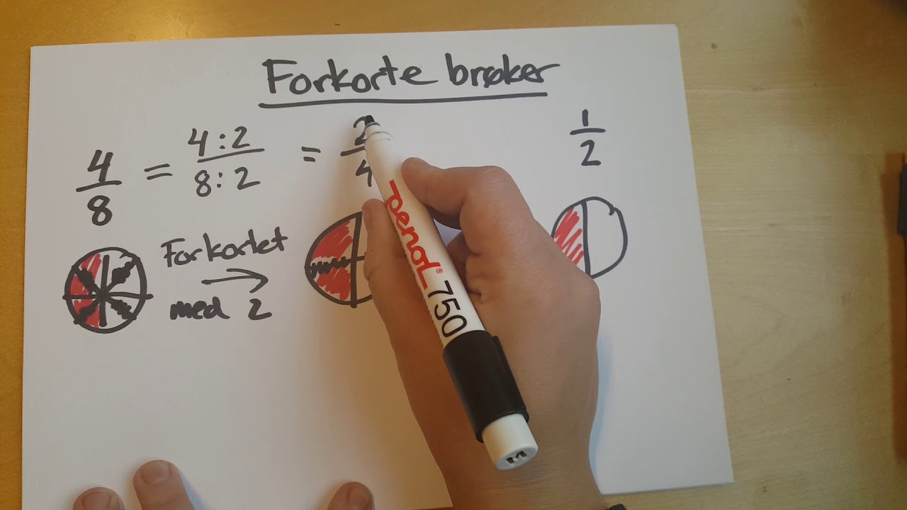 Forkorte brøker