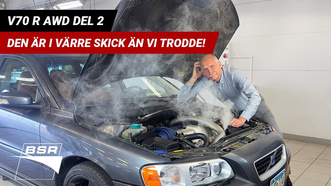 V70 R AWD DEL 2 - Hjälp! Den är i värre skick än vi trodde!