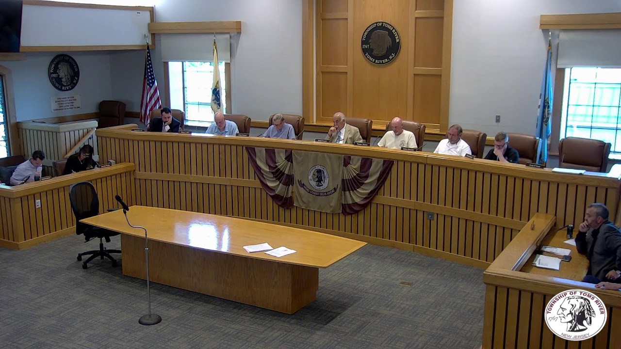 Toms River Council Meeting 07/08/26